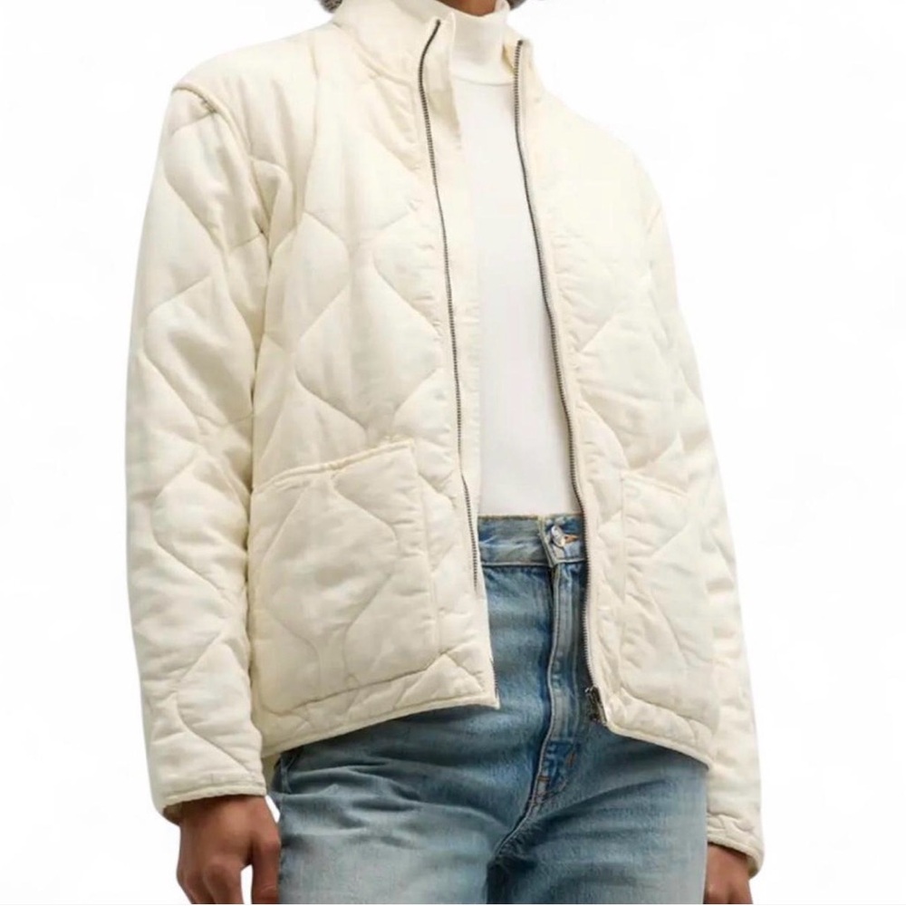 Rails Denver Quilted Utility
Jacket Cream - SIZE M